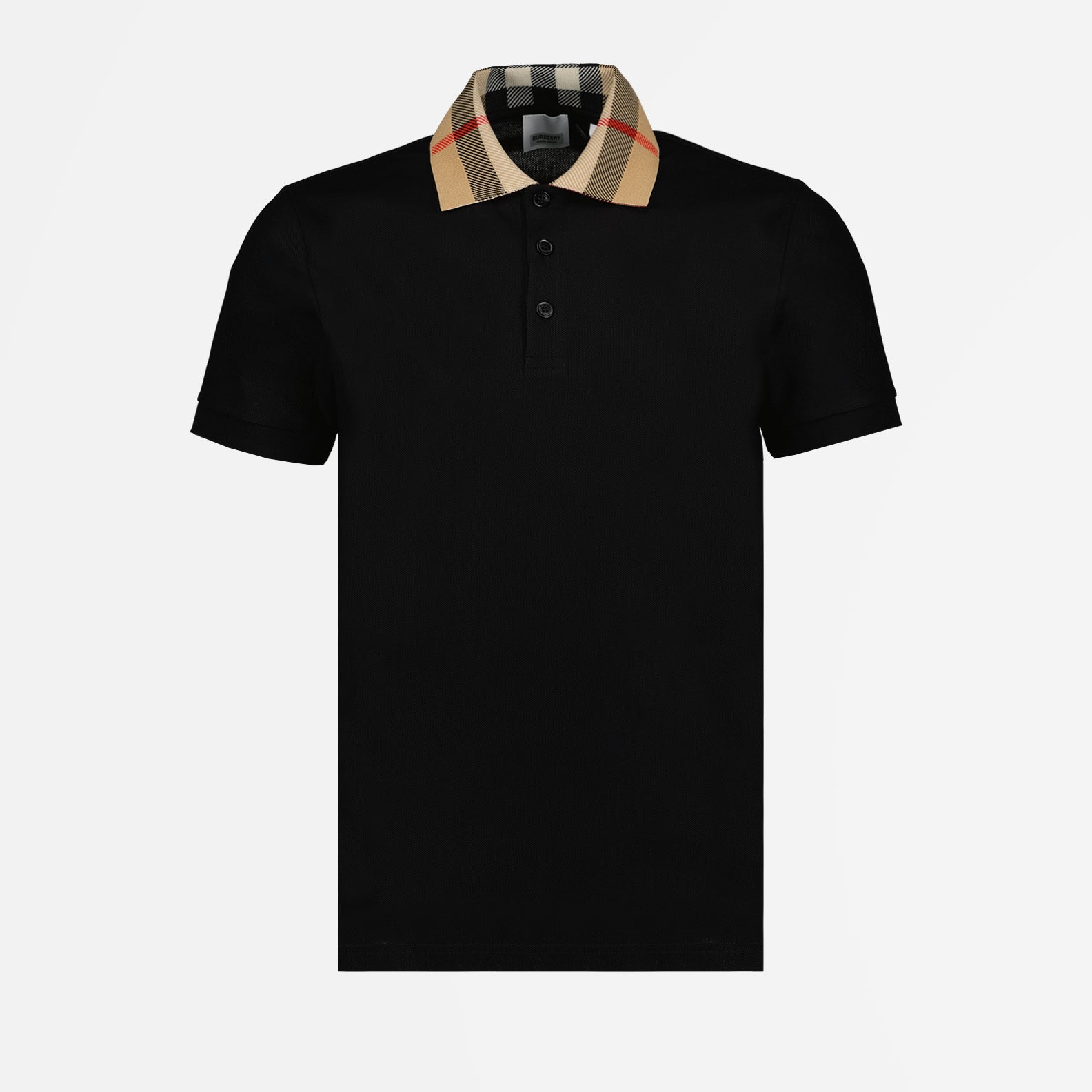 Burberry Check Collar Polo Shirt Men's – myCompañero