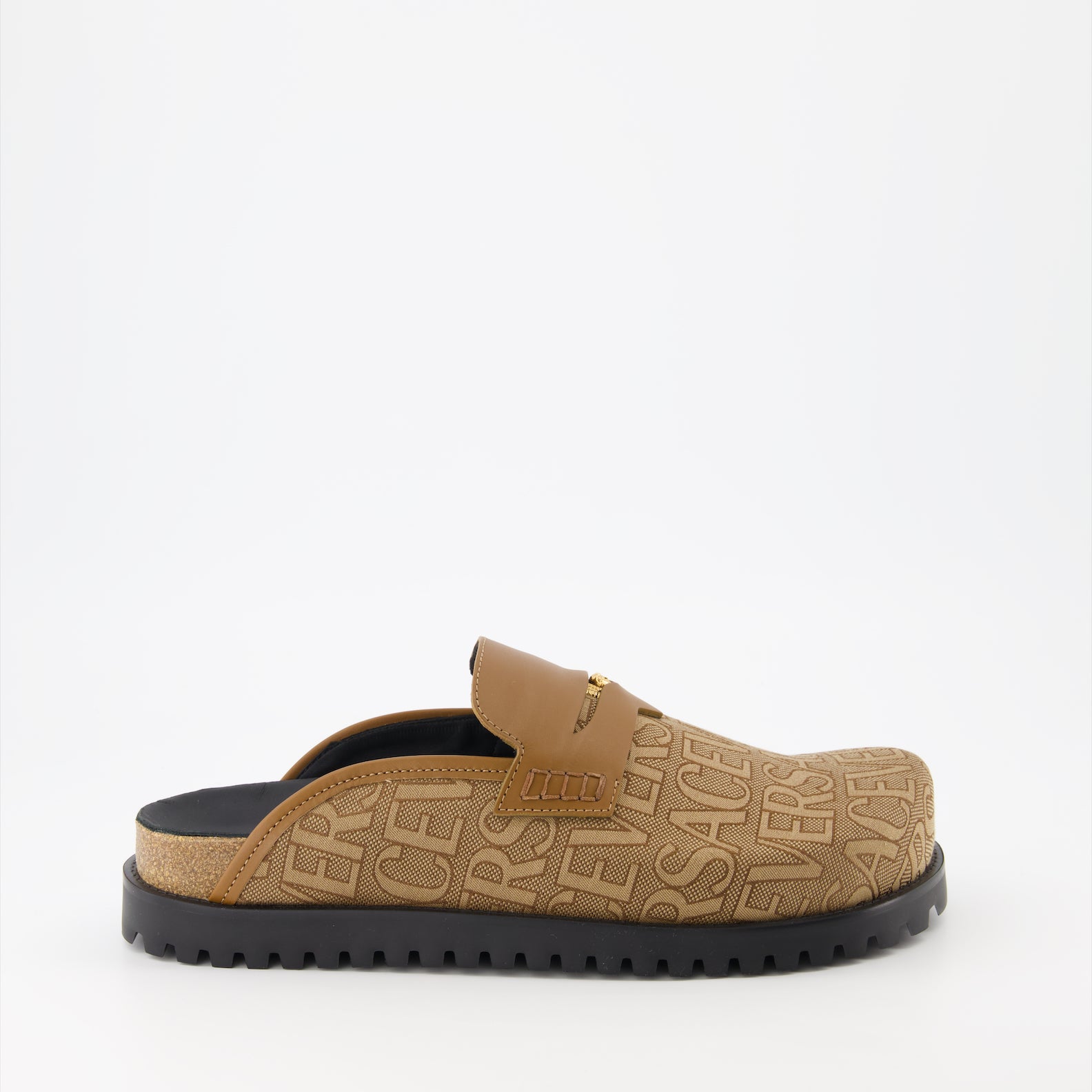 Sandal Mules Versace Homme Versace Allover Medusa Versace Mules