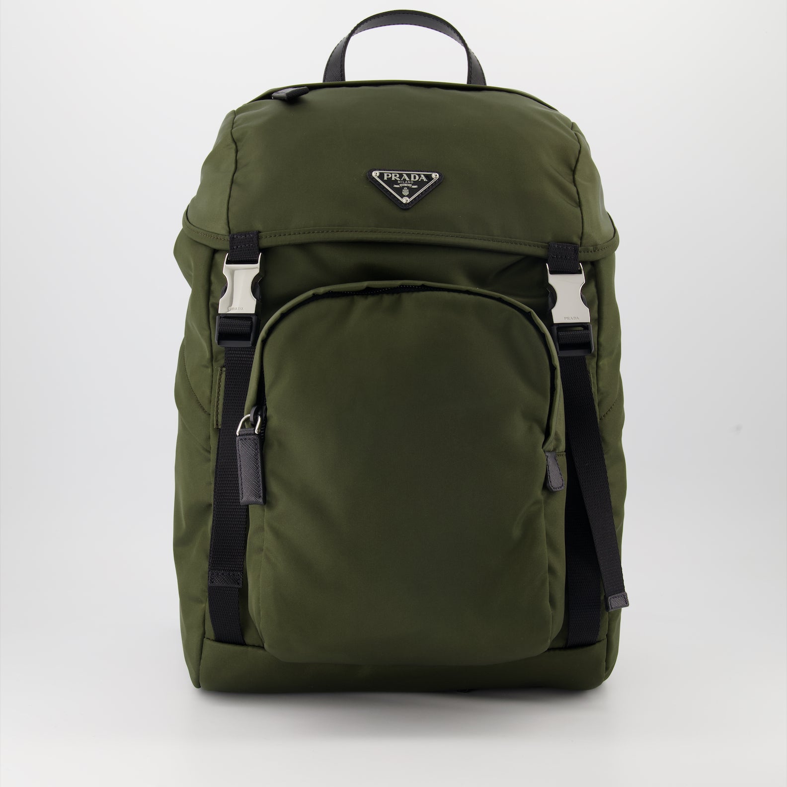 Prada Re-Nylon and Saffiano leather backpack Men – myCompañero