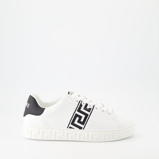 Greca embroidered sneakers