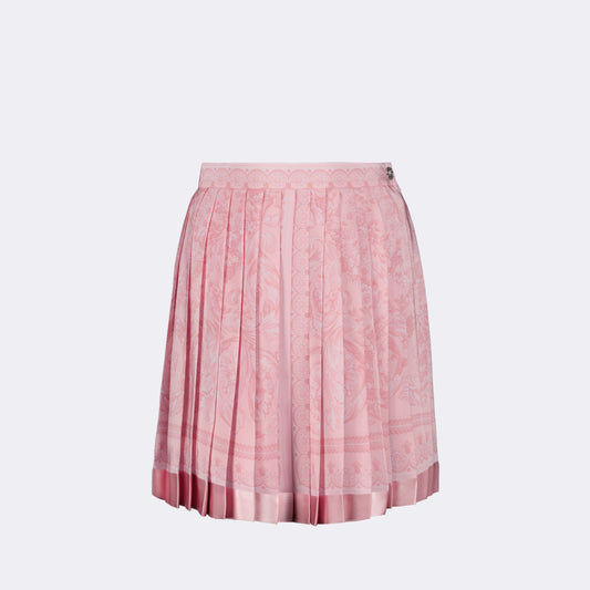 Barocco silk skirt