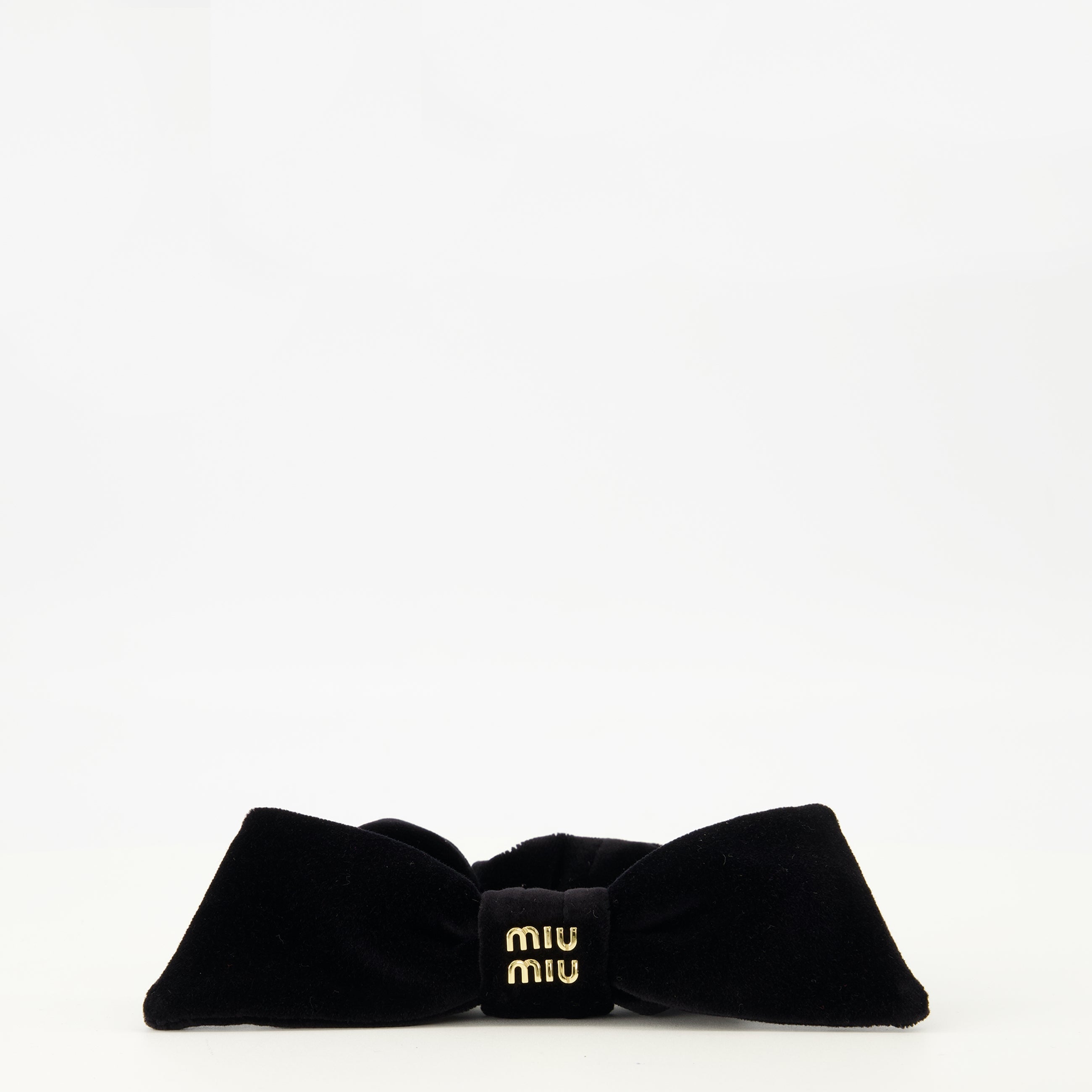 Black Velvet Scrunchie Miu Miu - Women – myCompañero display picture 2