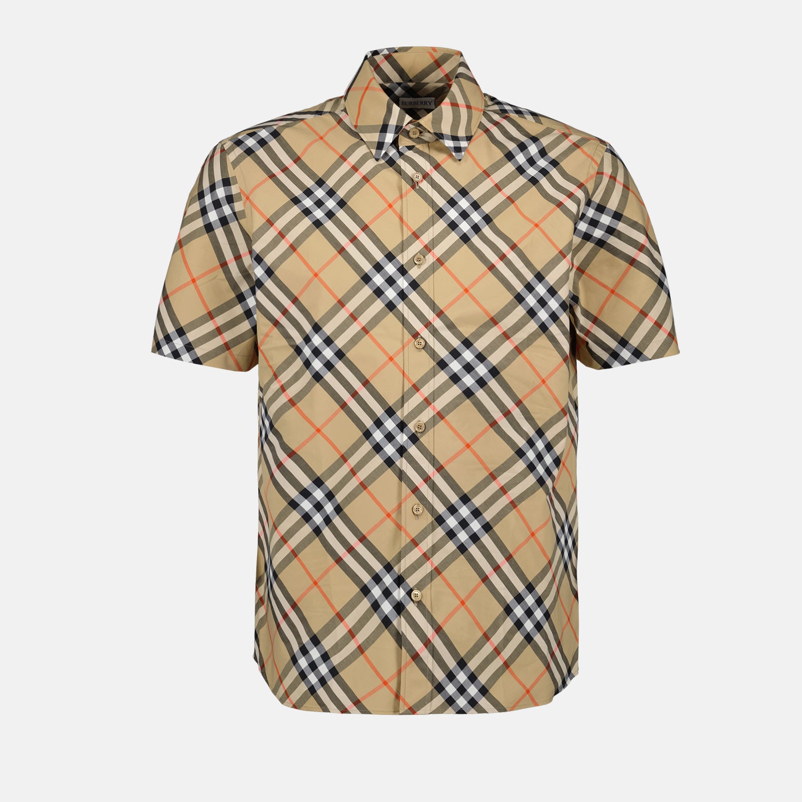 Burberry Plaid Shirt Men – myCompañero - Main Image