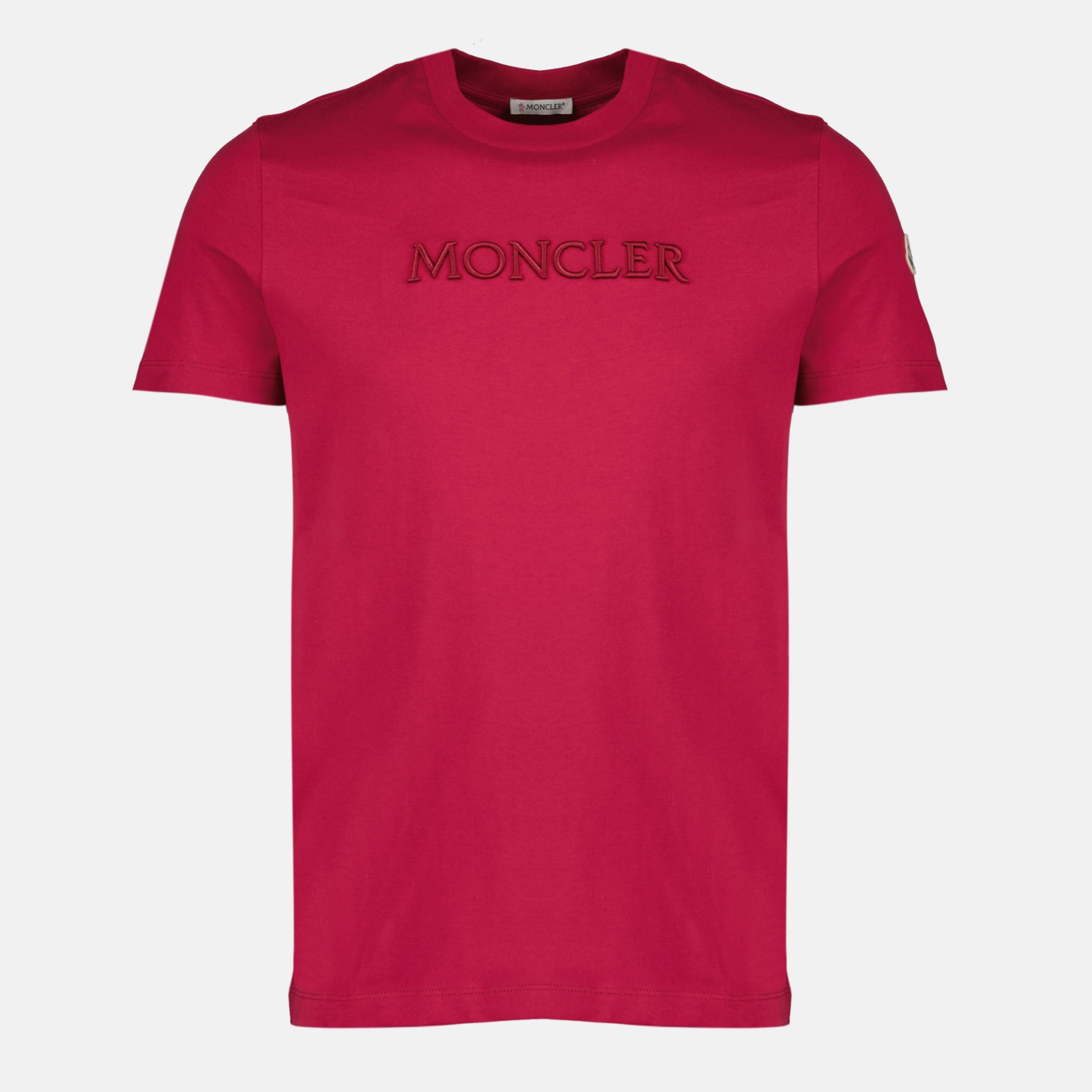 レッド刺繍ロゴTシャツ Moncler - 女性向け – myCompañero