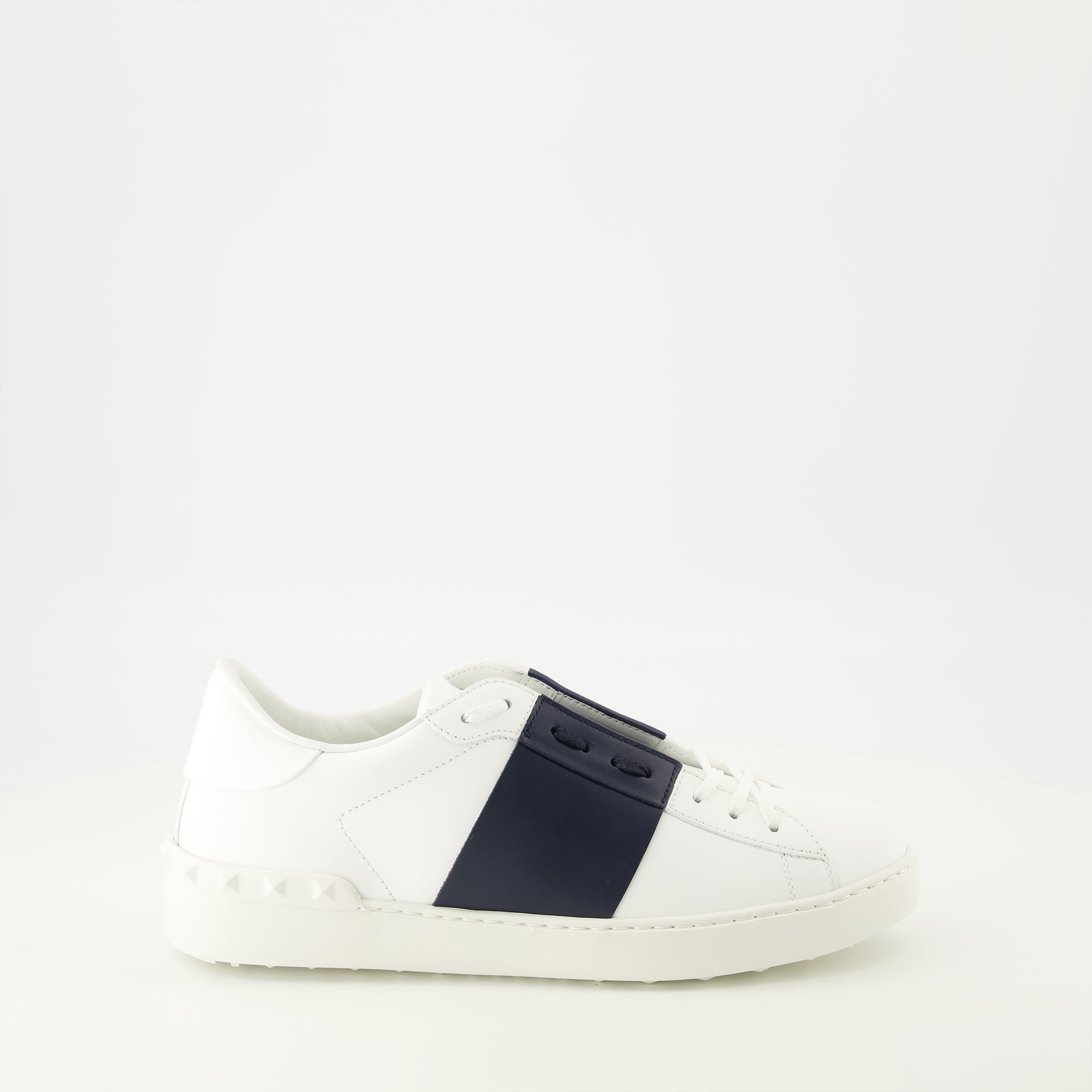 Navy Blue Open Sneakers Valentino Garavani - Men – myCompañero