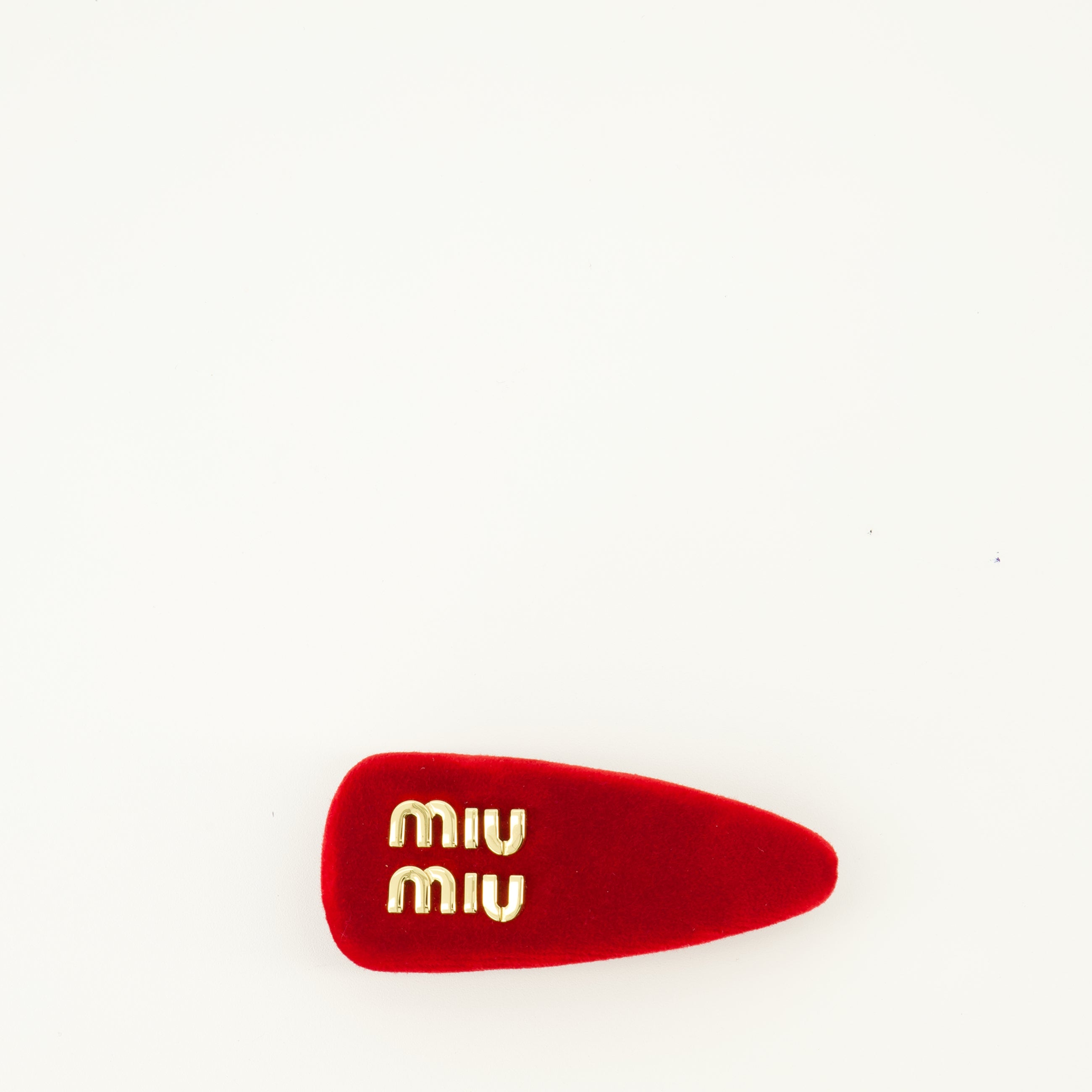 レッドベルベットヘアクリップ ミウミウ - 女性用 – myCompañero