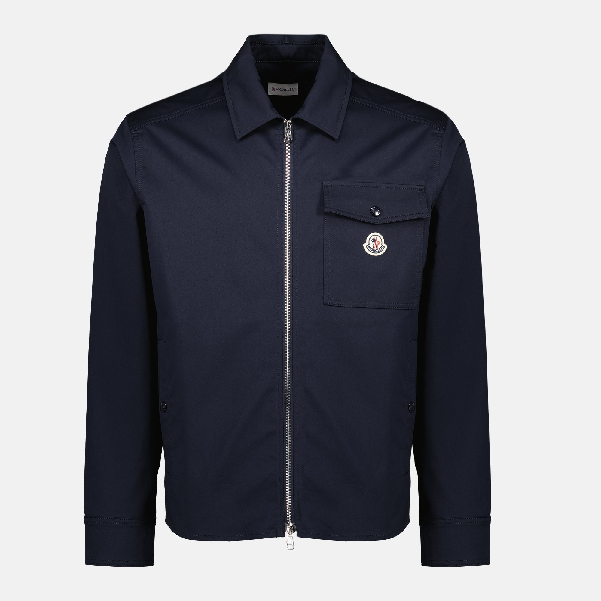 ブラックガバジンオーバーシャツ Moncler - メンズ – myCompañero