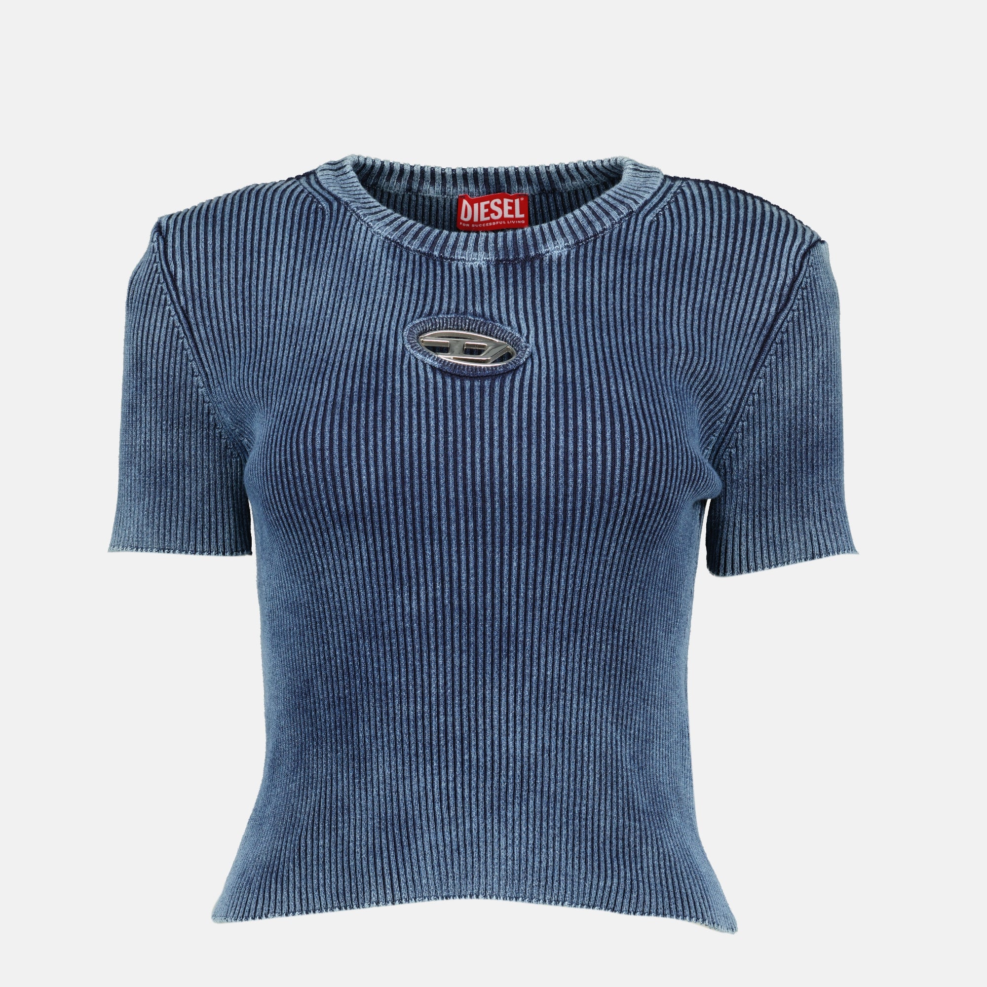 M-AnchorリブブルーTシャツ Diesel - 女性用 – myCompañero