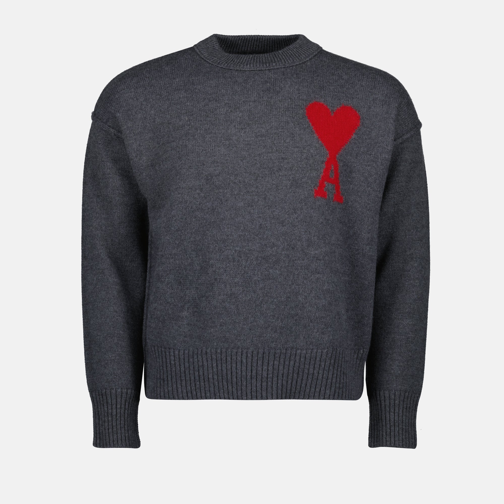 Pull Ami de coeur rouge Ami Paris Femme et Homme – myCompañero