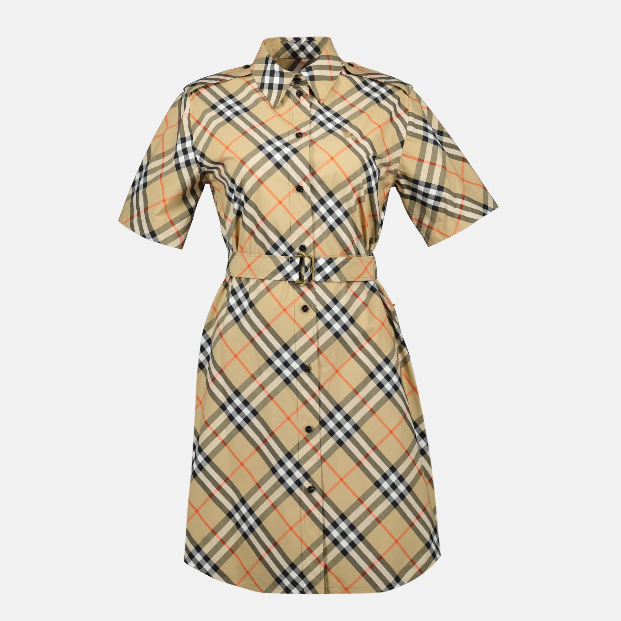 Check Shirt Dress Burberry Women – myCompañero - Main Image