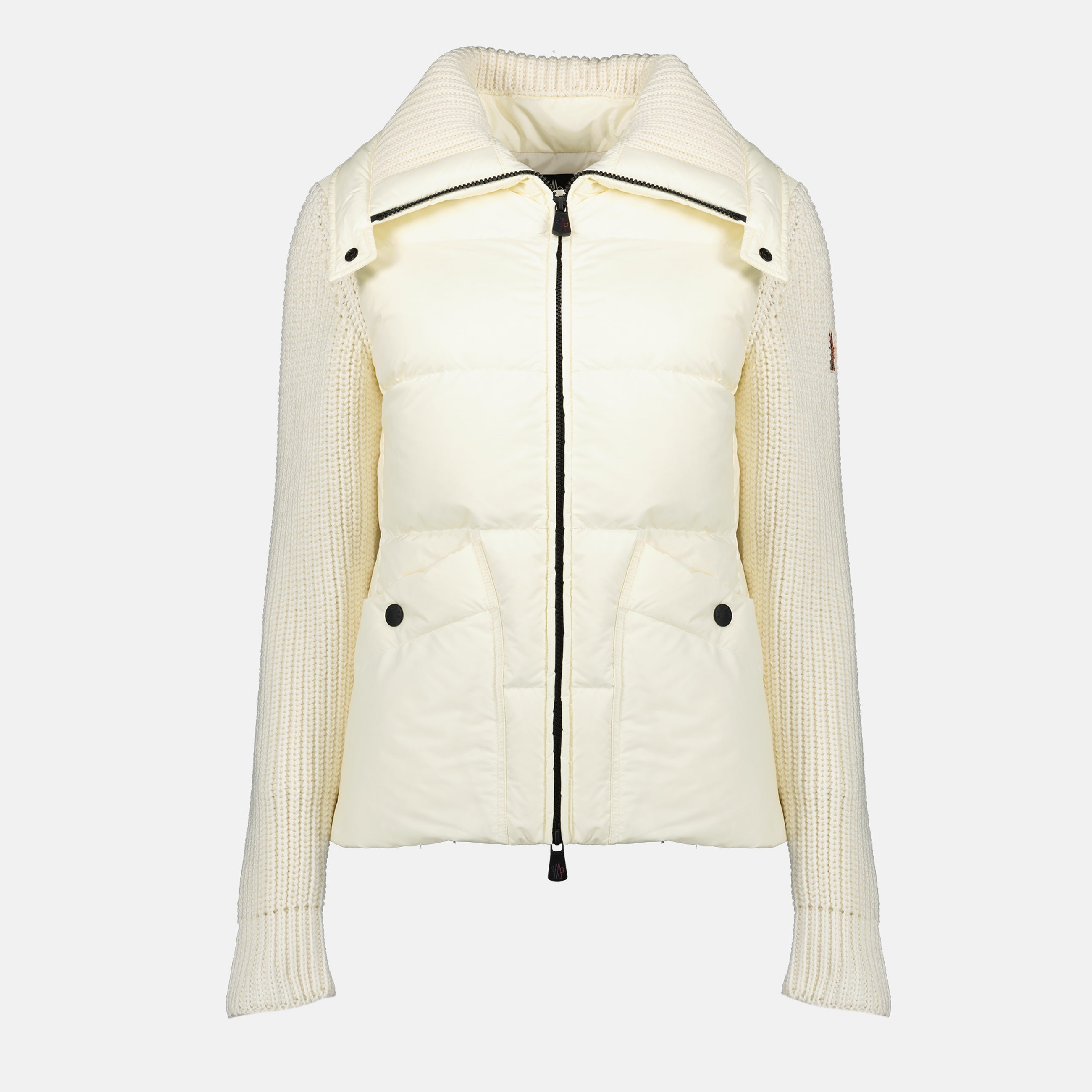 White Wool Zip Cardigan Moncler Grenoble - Women – myCompañero