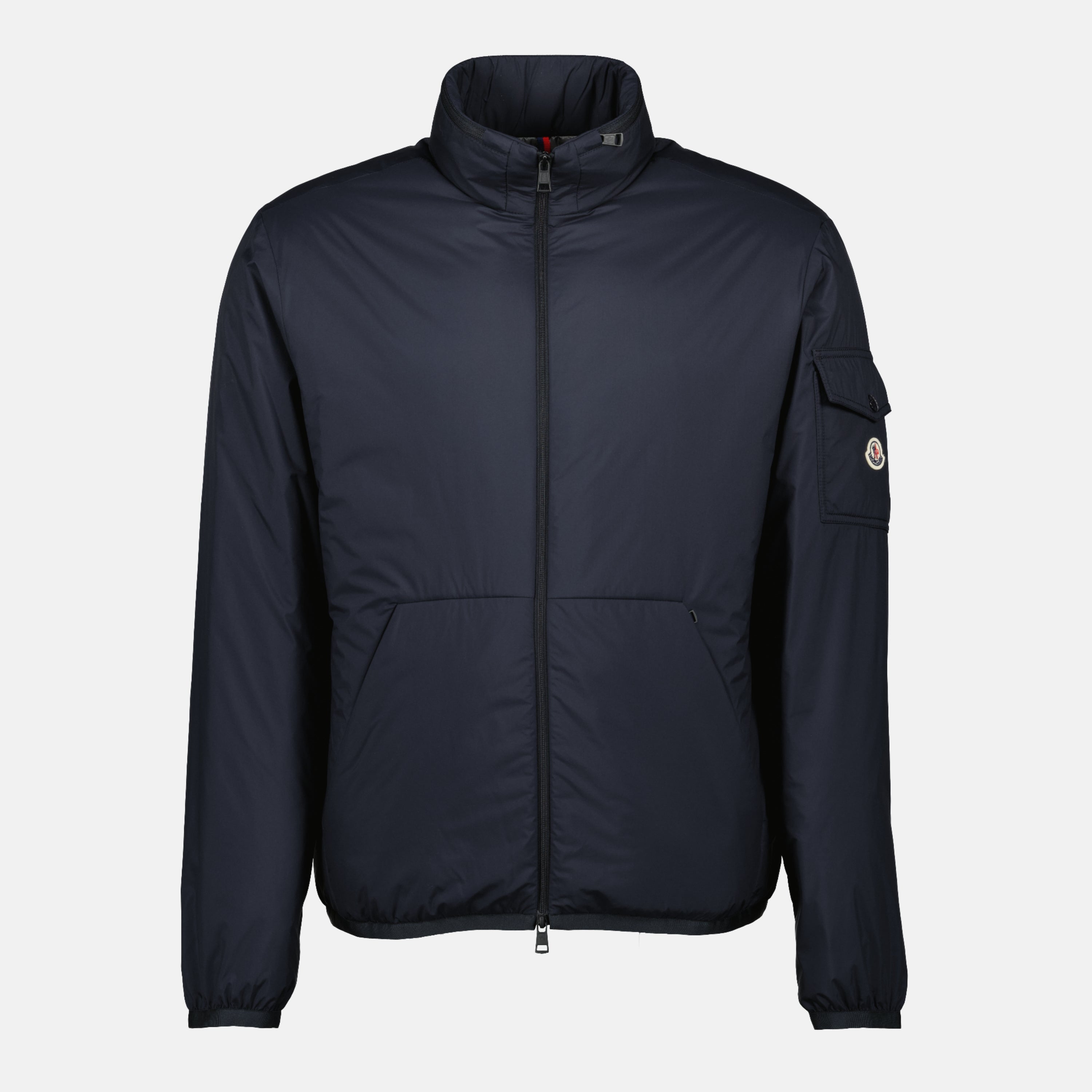 Breezes Navy Blue Down Jacket Moncler - Men – myCompañero