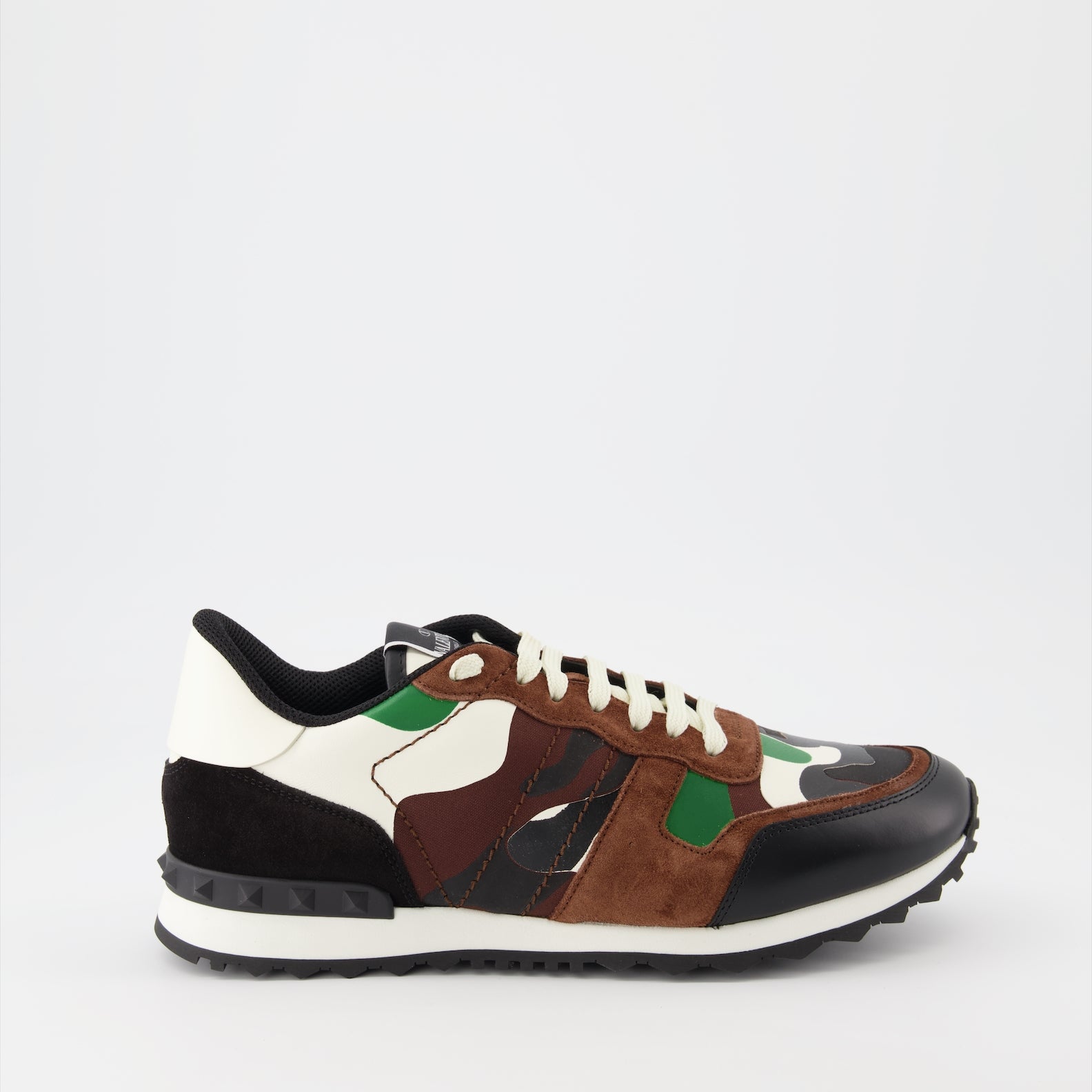 Camouflage Rockrunner Sneakers by Valentino Garavani Men
