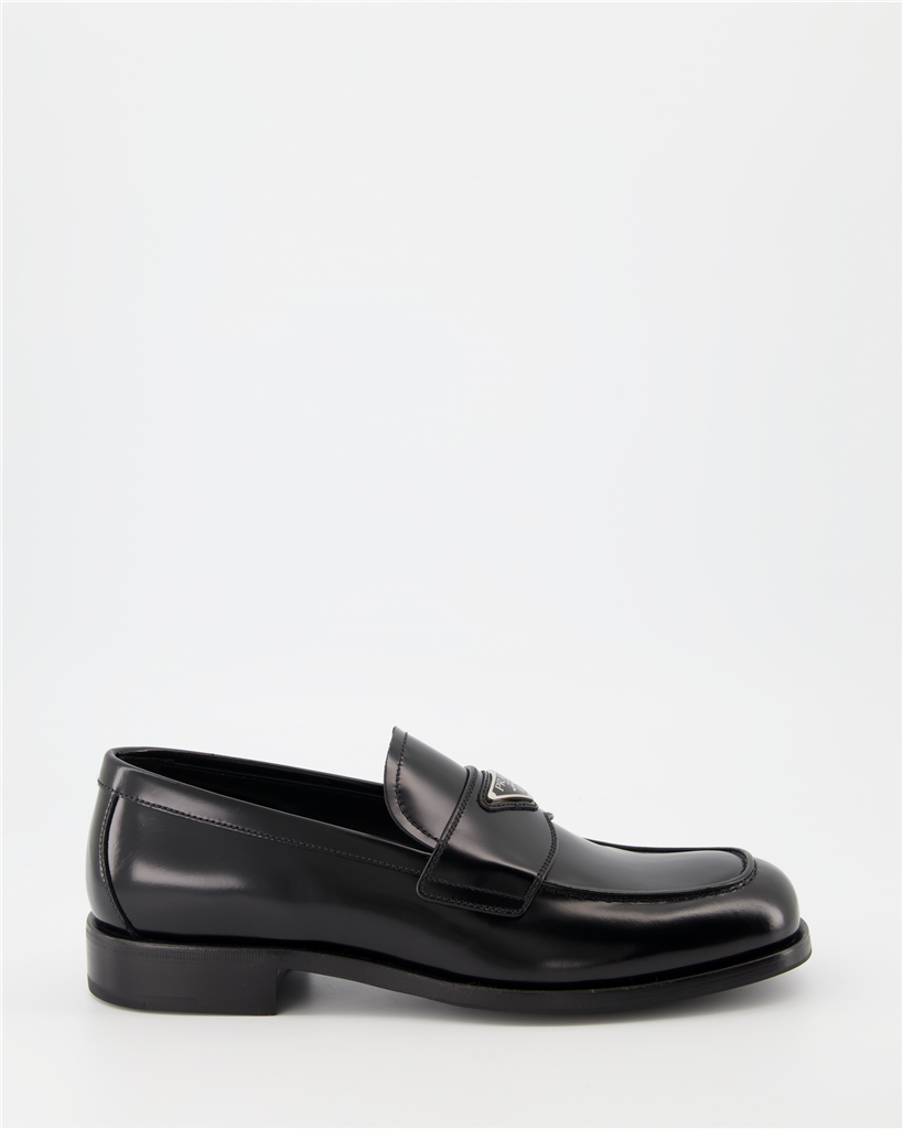 Triangle Logo Loafers Prada Men – myCompañero