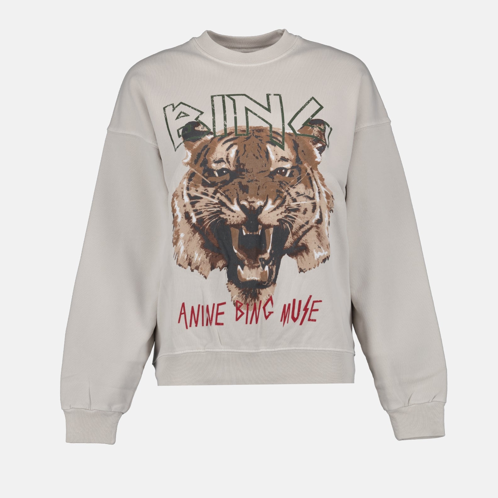 Sweatshirt Pull Anine Bing Anine Bing Tiger Print Sweater Women