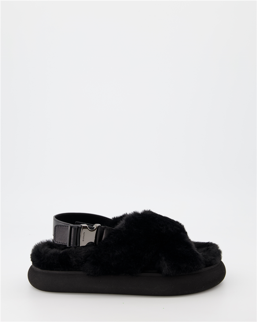 Solarisse Fur Sandals Moncler Women – myCompañero