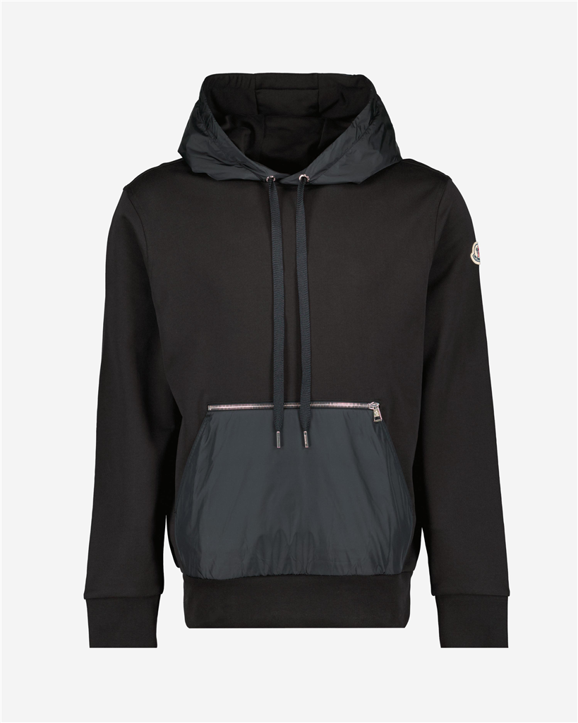 Moncler bi-material sweatshirt Men