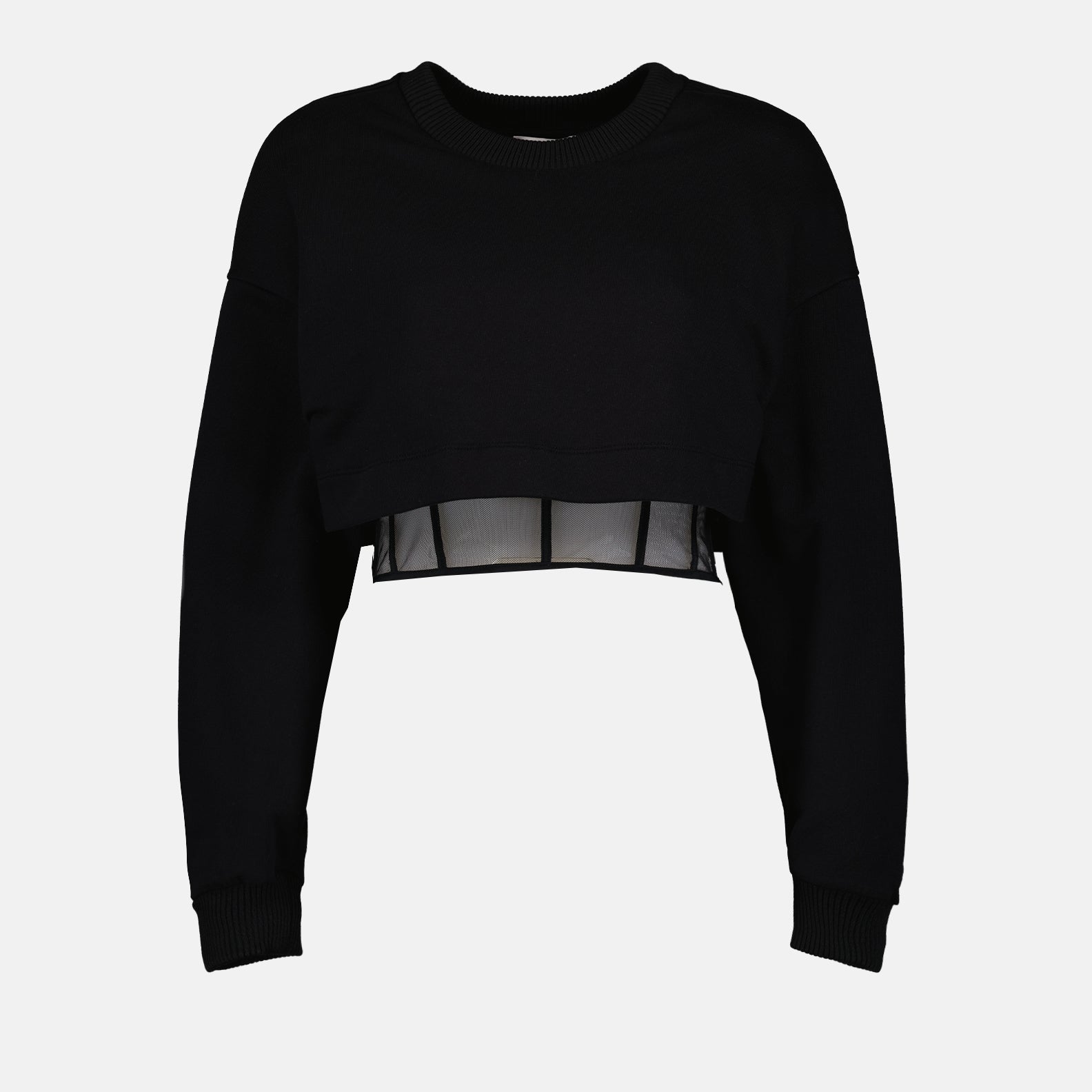 Alexander McQueen cropped corset sweatshirt Women's – myCompañero