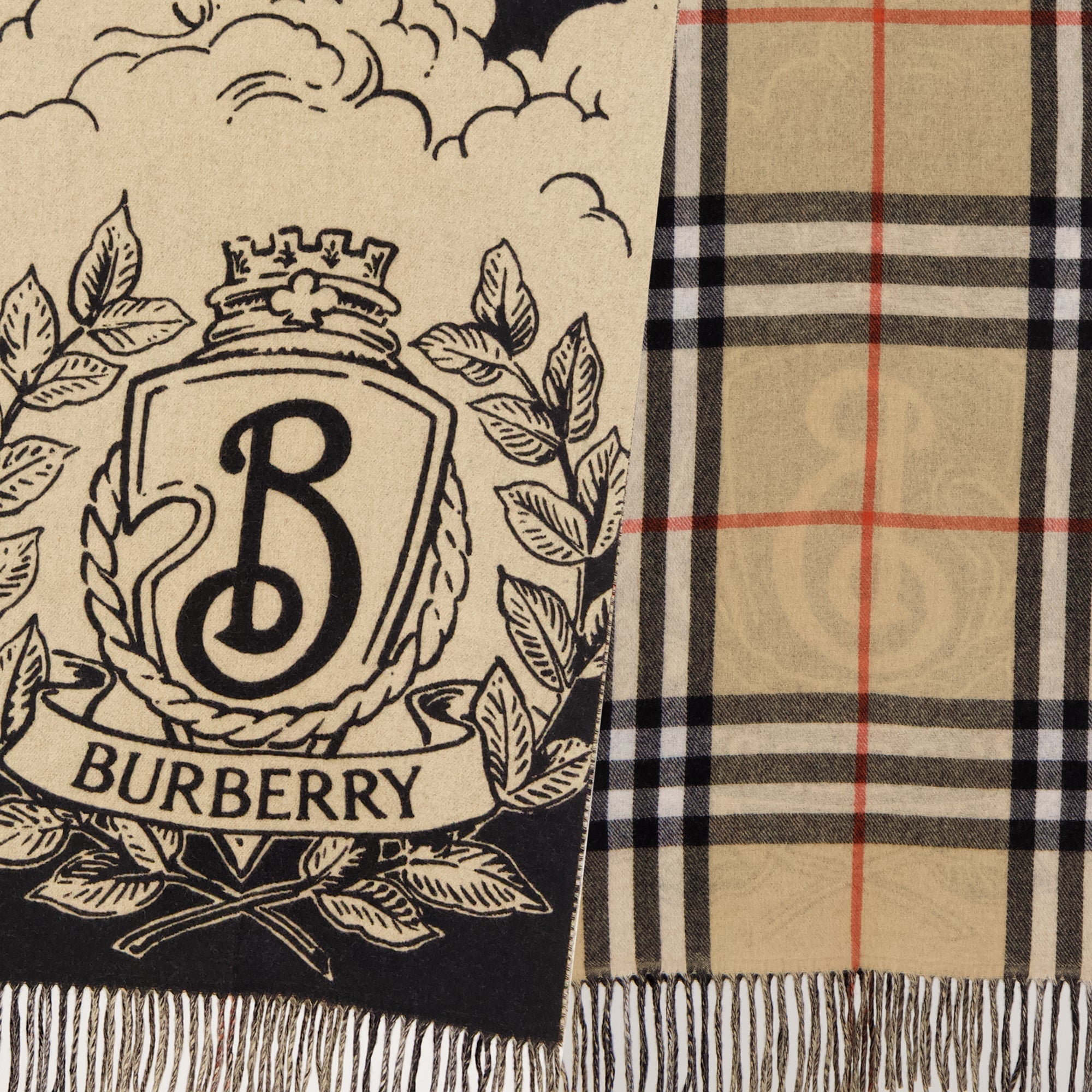 Burberry, hier et maintenant.