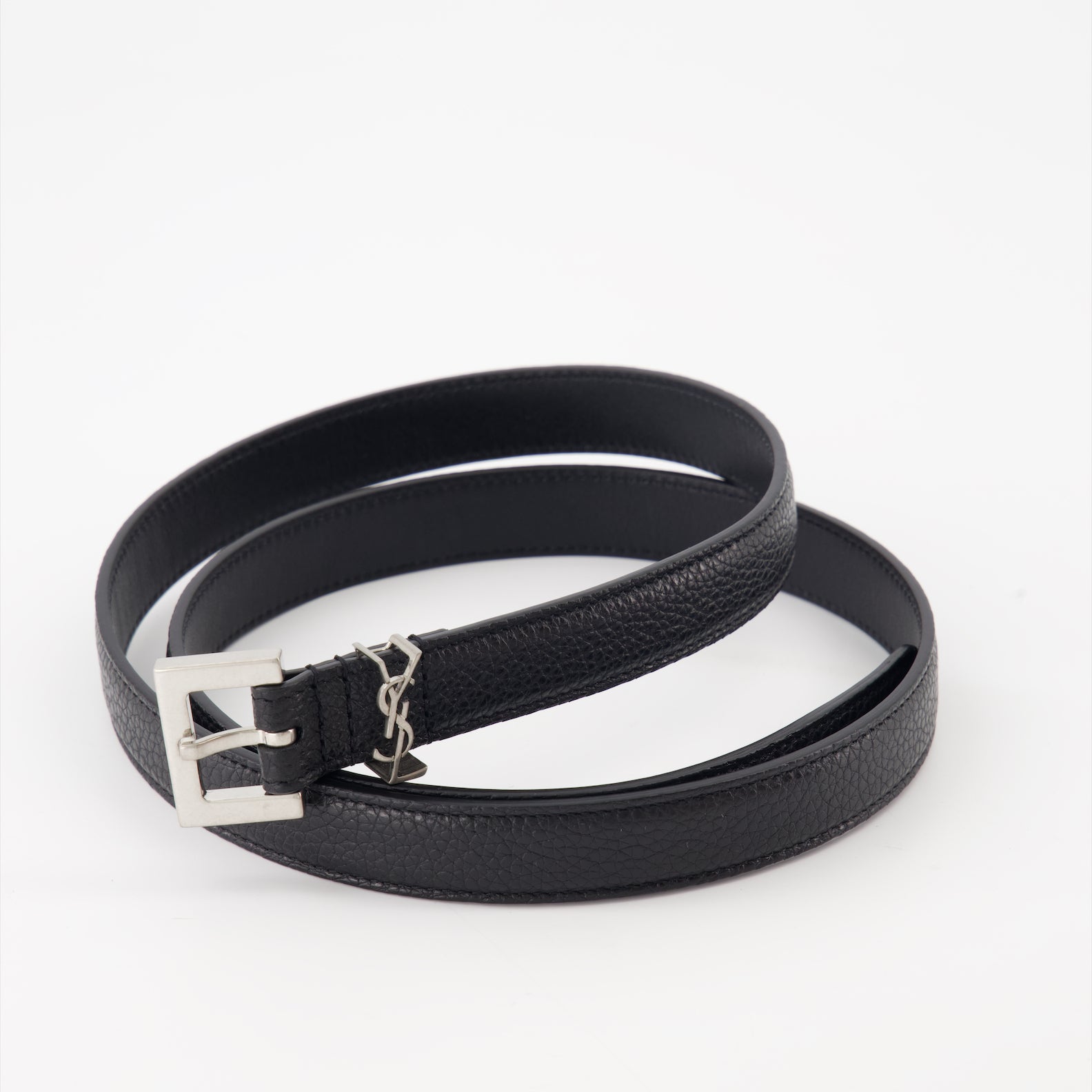 Cinture Cintura Cassandre Saint Laurent Nero Homme