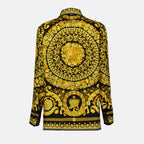 Hemden Chemise en soie Versace Schwarz Femme