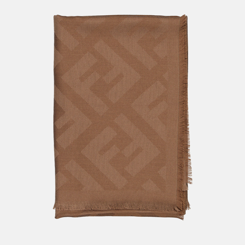 Schals und handschuhe Écharpe FF Fendi Braun Femme