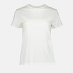 T-shirt T-shirt à logo Moncler Beige Femme