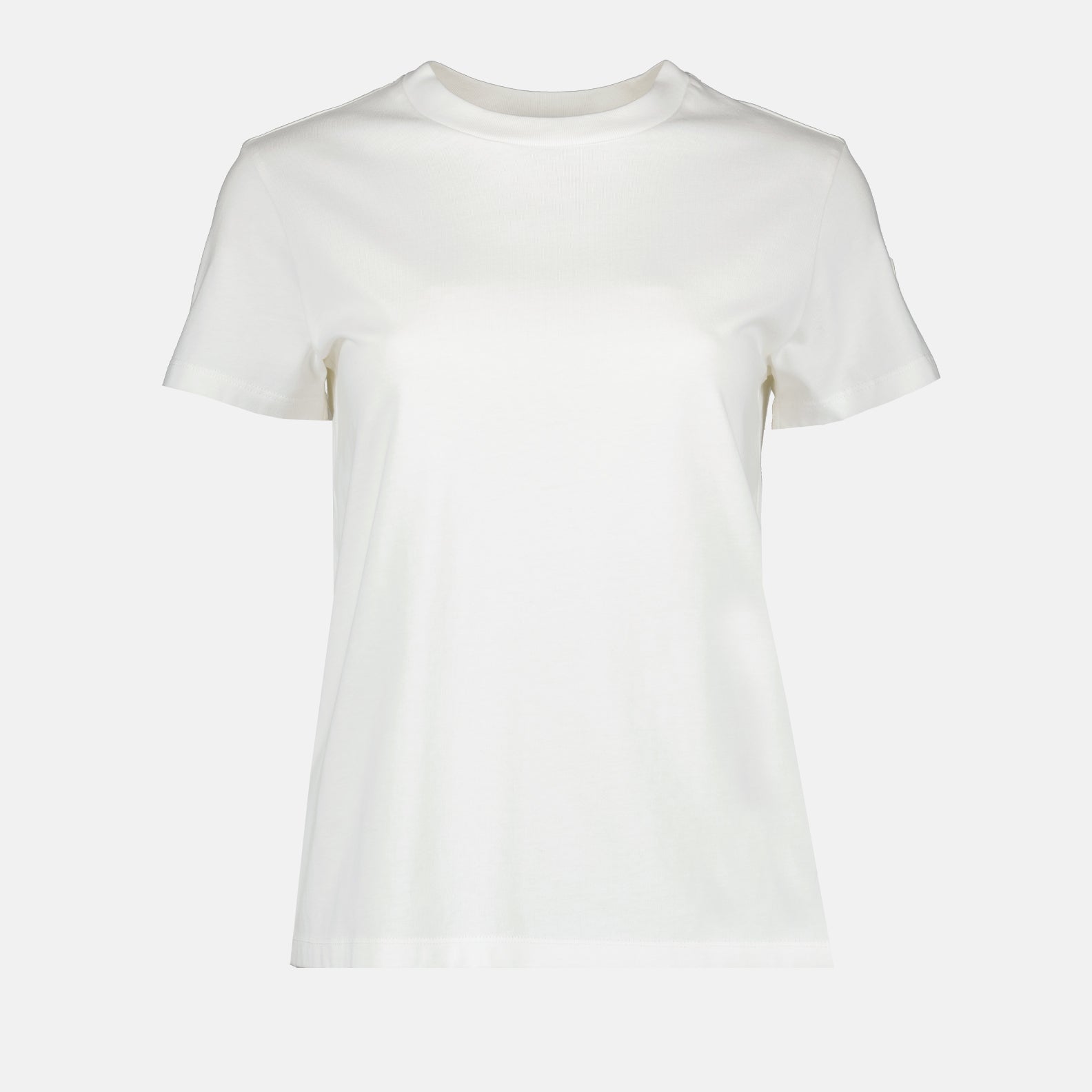 T-shirt T-shirt à logo Moncler Beige Femme
