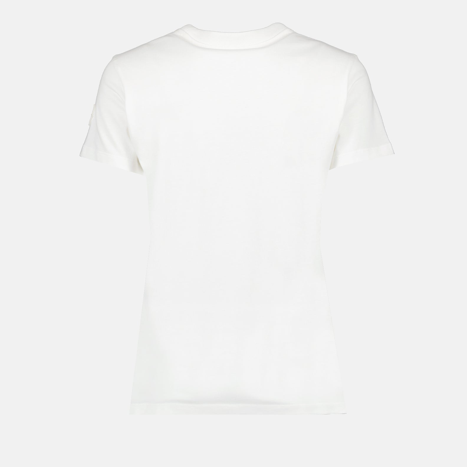 T-shirt T-shirt à logo Moncler Beige Femme