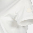 T-shirt T-shirt à logo Moncler Beige Femme