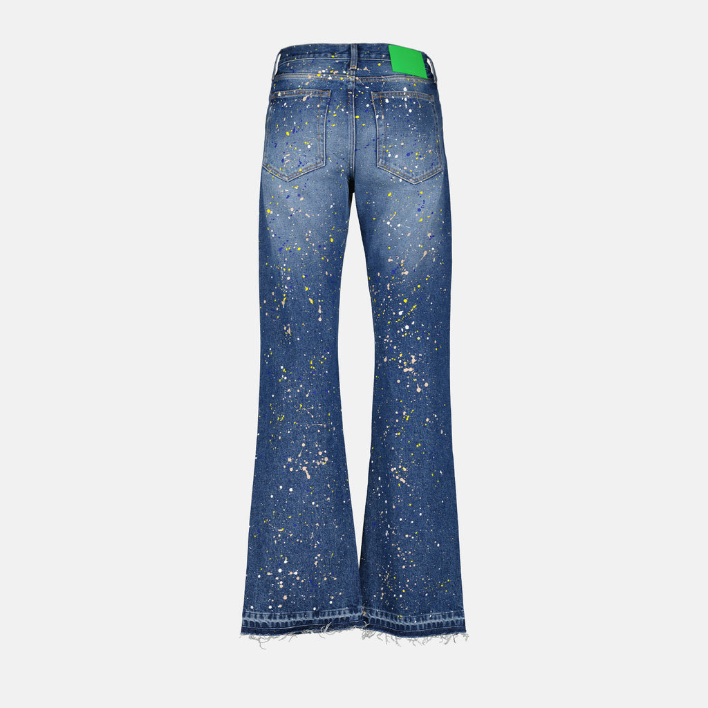 Pantaloni Pantalon jean Paint Off-White Blu Homme