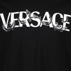 Camisetas T-shirt Barocco Silhouette Versace Negro Homme