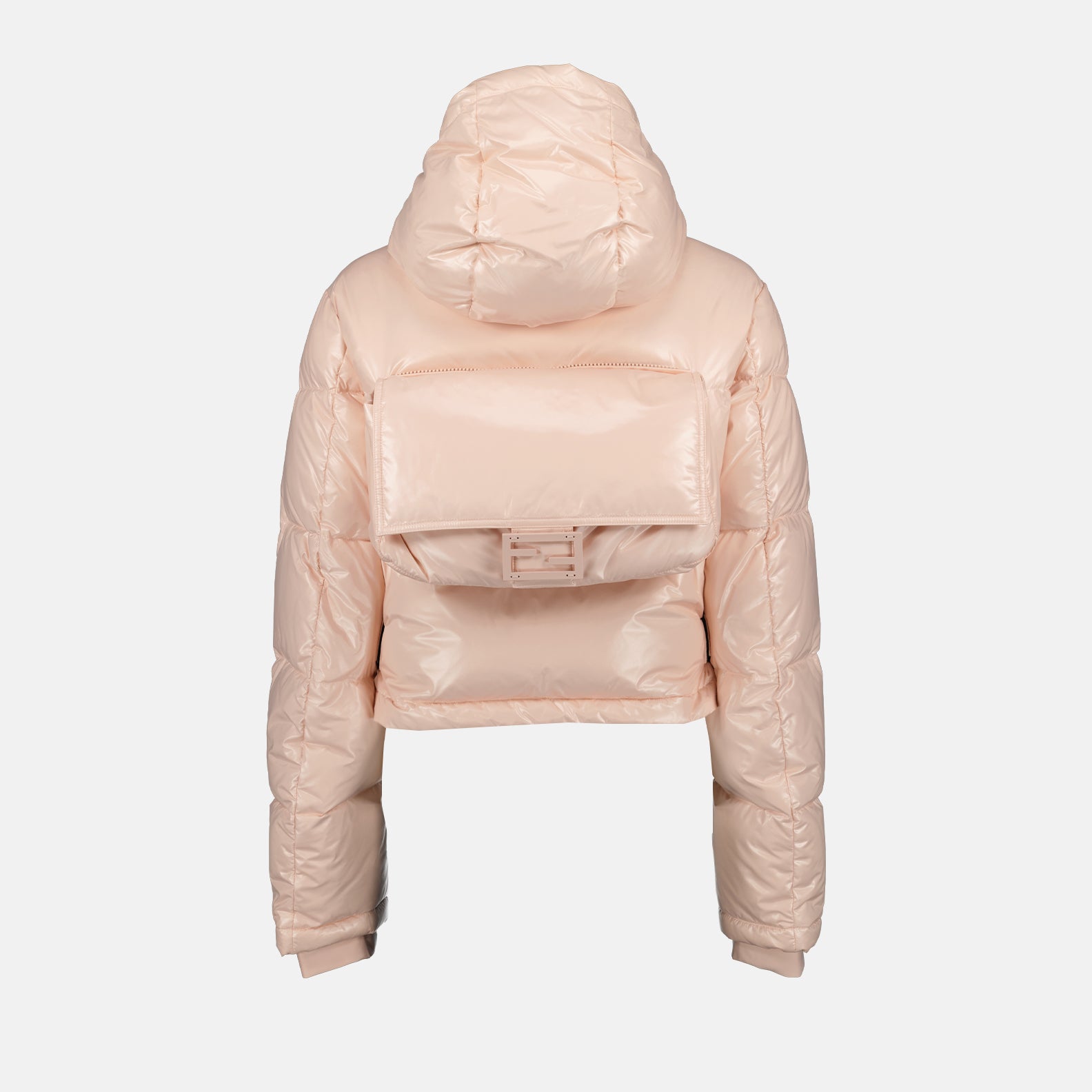 Mäntel Doudoune à poche Fendi Rosa Femme