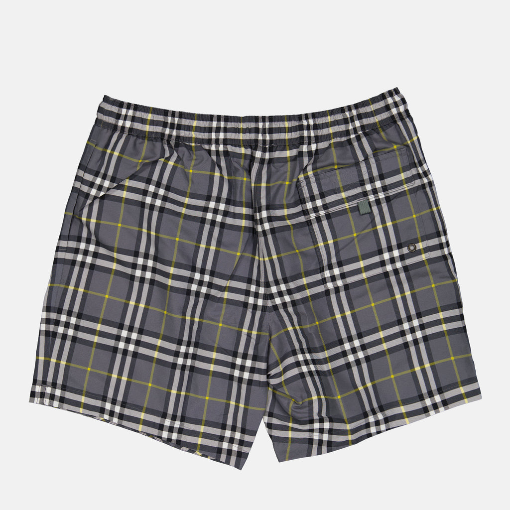 Beachwear Maillot de bain à carreaux Burberry Gris Homme