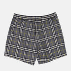 Beachwear Maillot de bain à carreaux Burberry Gris Homme