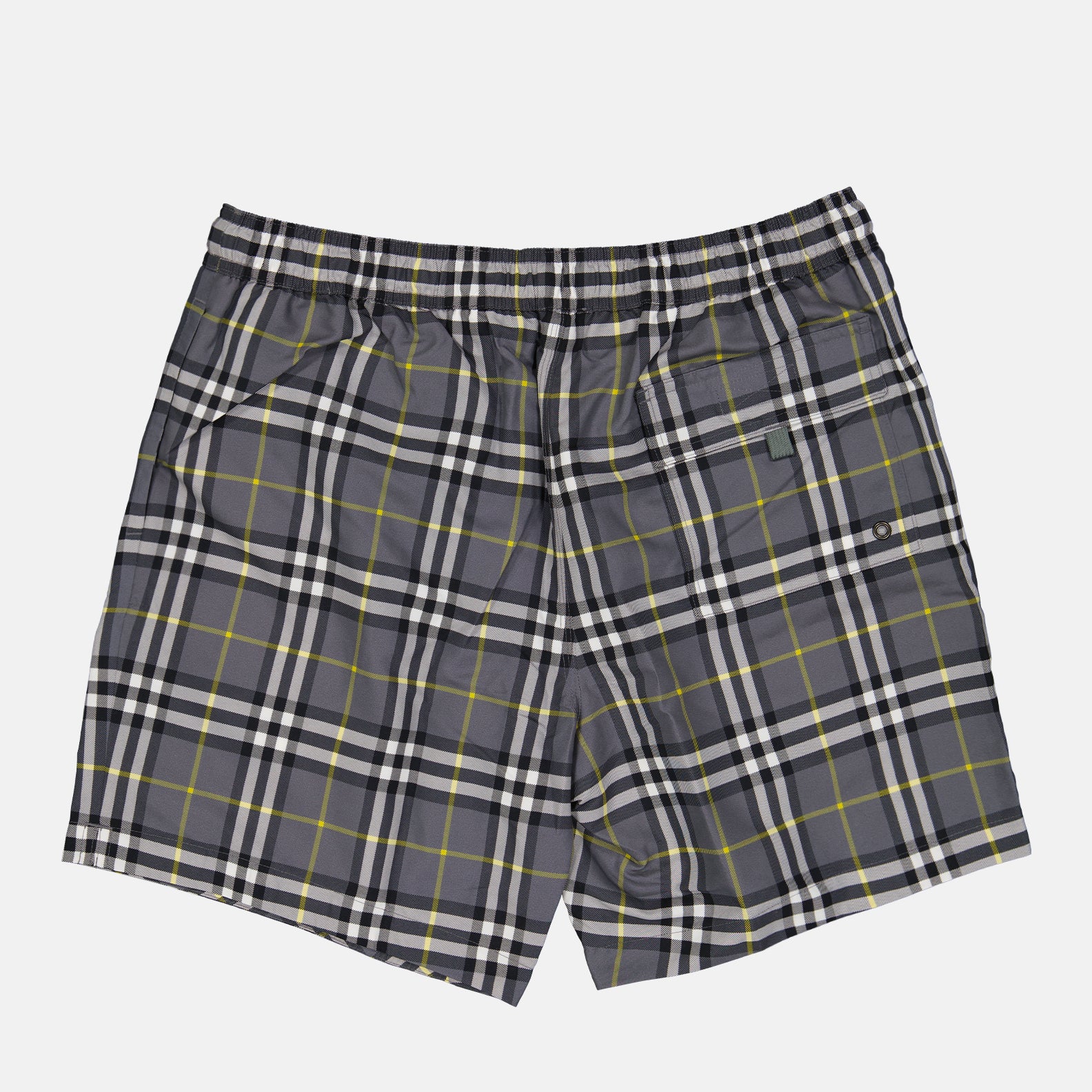 Beachwear Maillot de bain à carreaux Burberry Gris Homme