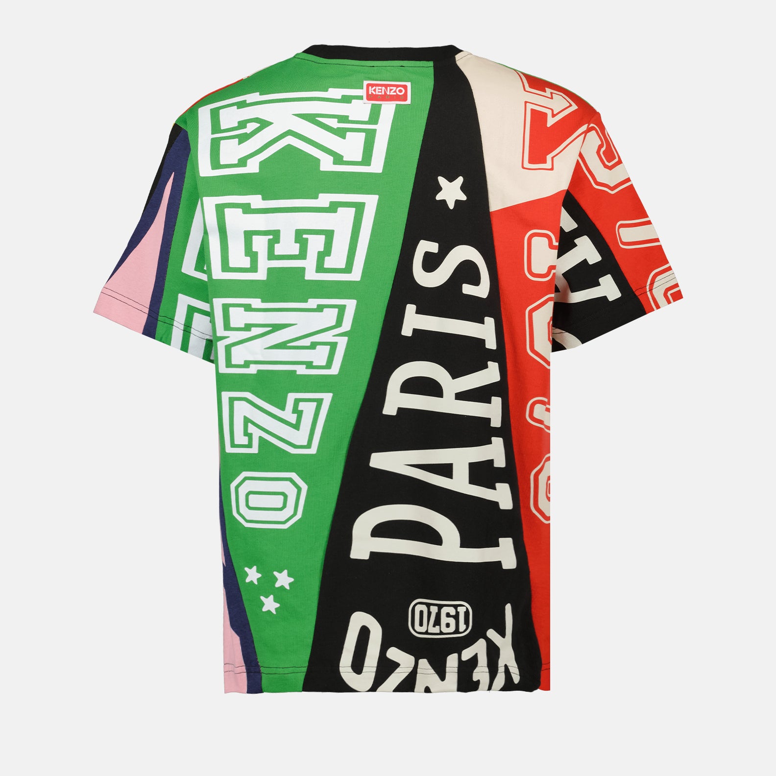 Camisetas T-shirt Kenzo Flag Kenzo Multicolorido Homme