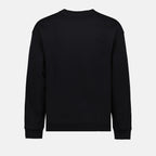 Sweatshirts Sweatshirt à logo Moschino Noir Homme
