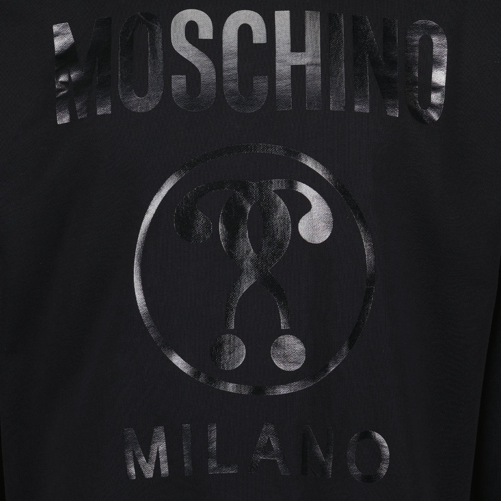 Sweatshirts Sweatshirt à logo Moschino Noir Homme
