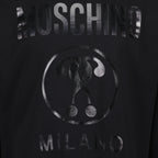 Sweatshirts Sweatshirt à logo Moschino Noir Homme