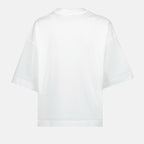 T-shirt T-shirt à logo Moncler Bianco Femme