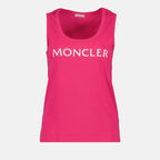 Tops Débardeur à logo Moncler Rose Femme