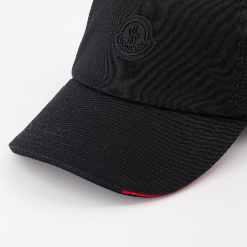 Chapéus, bonés e gorros Casquette à logo Moncler Preto Homme