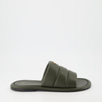 Sapatos abertos Claquettes Harmande Giuseppe Zanotti Verde Homme