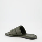 Sapatos abertos Claquettes Harmande Giuseppe Zanotti Verde Homme