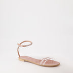 Chaussures ouvertes Sandales Agathe Plexi Giuseppe Zanotti Beige Femme