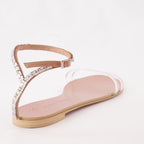 Chaussures ouvertes Sandales Agathe Plexi Giuseppe Zanotti Beige Femme