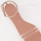 Chaussures ouvertes Sandales Agathe Plexi Giuseppe Zanotti Beige Femme