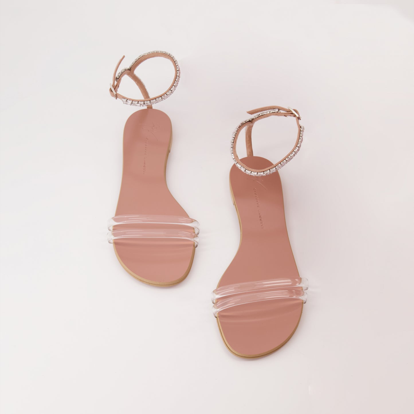 Agathe Plexi Sandals