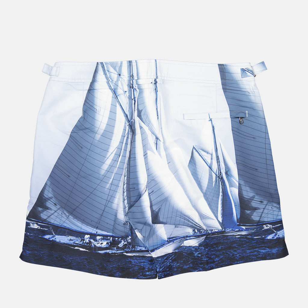 Beachwear Bulldog swimsuit Orlebar Brown Blue Man